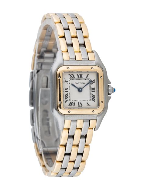 cartier watch 2 tone